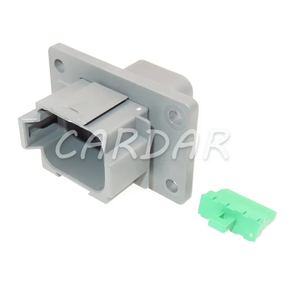 8 Pin DT04-8P-L012 DT06-8S Auto Large Current Power Sealed Connector With Flange Wiring Terminal Socket