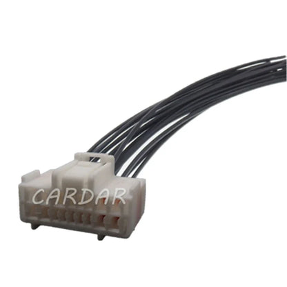 17 Pin 6098-1998 Car Modification Cable Socket Automotive Electrical Wire Connector With Terminals