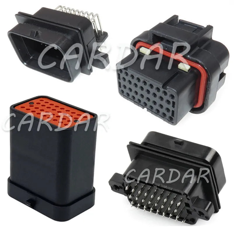 34 Pin 4-1437290-0 6437288-1 2-6447232-3 Tyco AMP Auto Oil Gas Connector Automotive ECU Socket For Cars