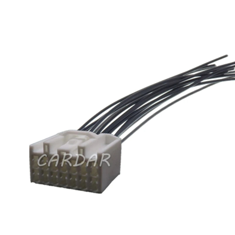 14 Pin 6098-3450 Automotive Connector Electrical Wire Socket With Terminals