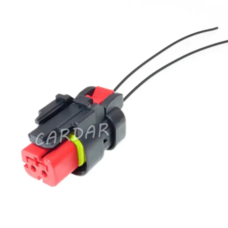 2 Pin 776427-1 Red Excavator Carter Camshaft Sensor Waterproof Socket For Automobile