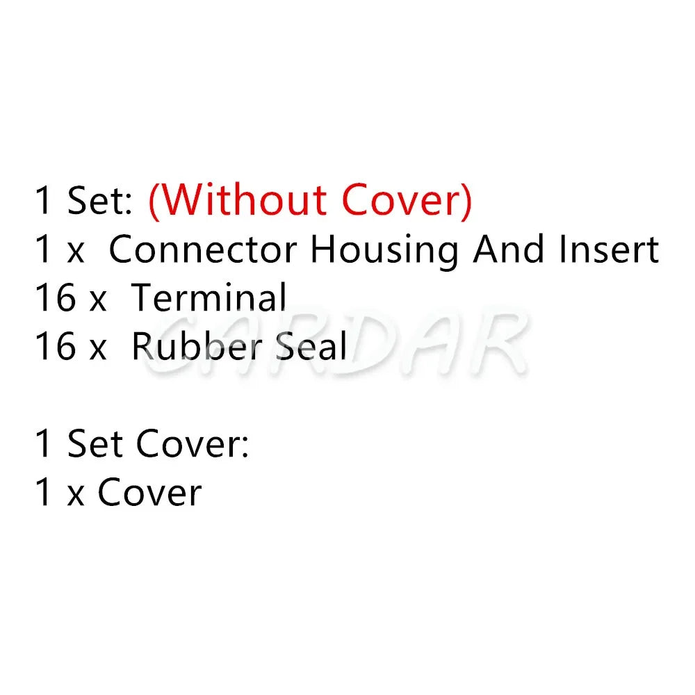 16 36 89 Pin 1928404195 1928404199 1928404201 EDC7 Common Rail ECU Connector Transmission Plug 504122542