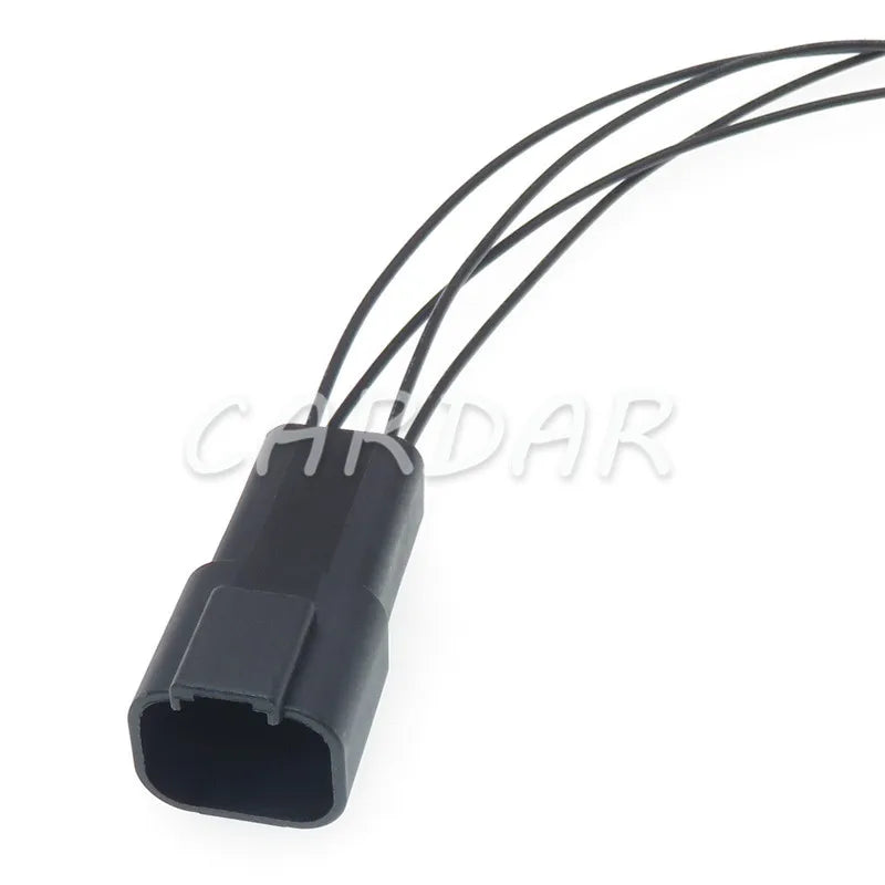 Conector eléctrico impermeable de 4 pines DT06-4S DT04-4P color negro, enchufe automotriz para Deutsch