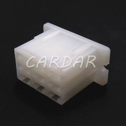 9 Pin 6.3 Series Car High Current Electric Wire Connector Auto Plastic Housing Unsealed Socket