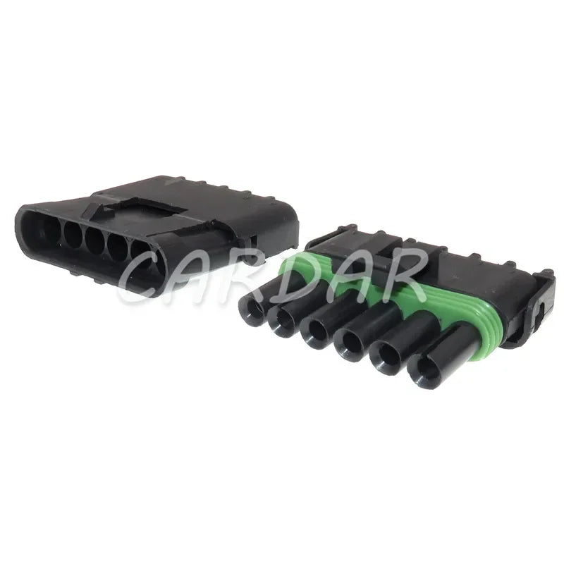 6 Pin 12015799 12010975 Auto Accelerator Pedal Plug For Delphi Electrical Car Connector