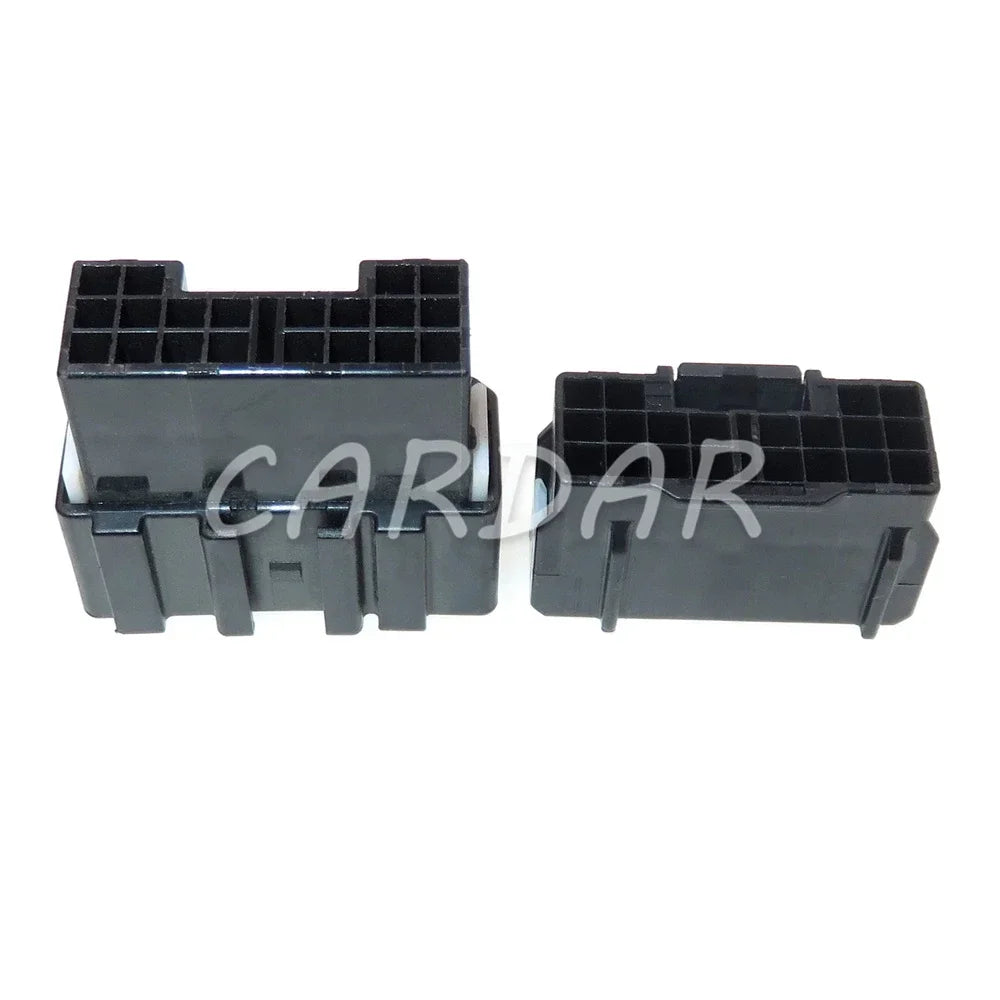20 Pin Car Electrical Socket Auto Unsealed Connector Automotive Male Female Docking Adapter 6098-7358 6098-7361