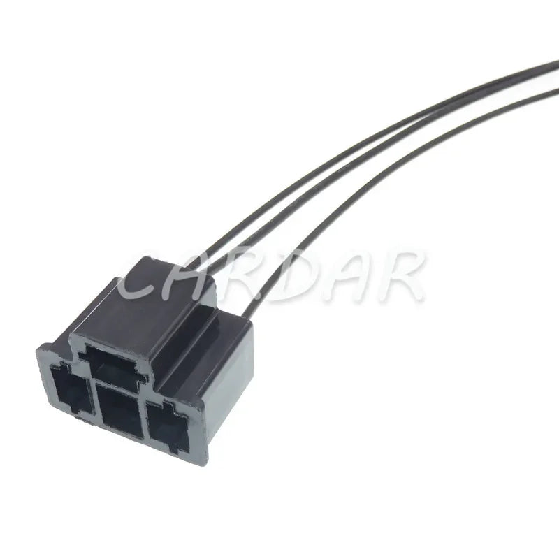 PA66 Motorcycle H4 3 Pin Unsealed Cable Wire Connector Electrical Connector Automotive Plug Lamp Holder Socket