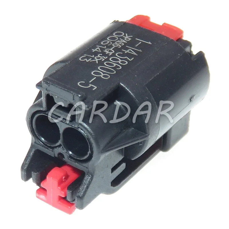 2 Pin 0.6 Series Auto Wiring Harness Female Socket Automobile Waterproof Connector 1-1438608-5