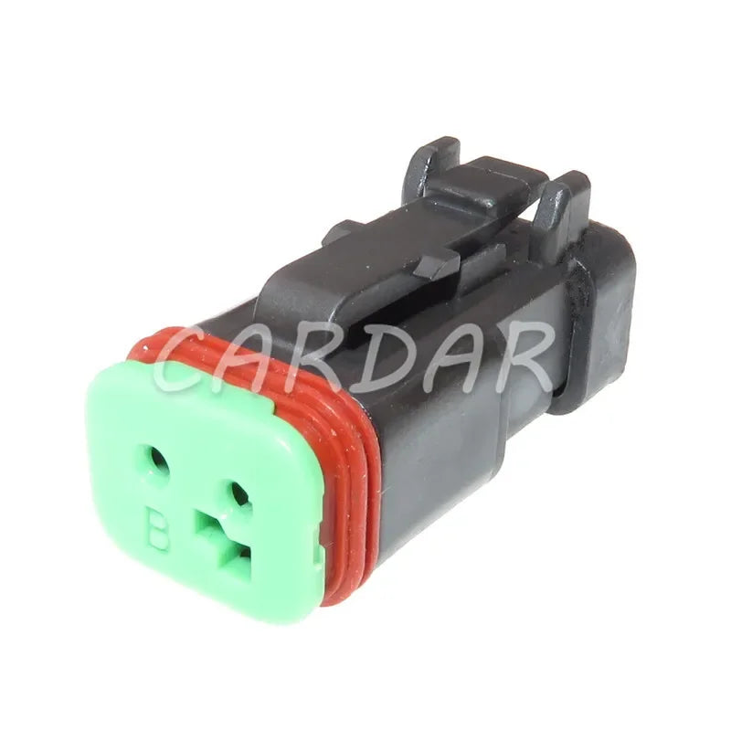 2 Pin deutsch connector kit DT04-2P-E005 DT06-2S-EP06 Waterproof Automotive Connector Black Auto Plug For Mazda