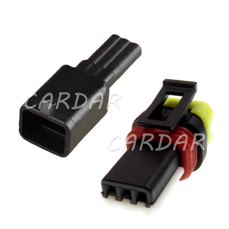 3 Pin 1-936527-2 Auto Headlight Cable Socket Light Height Adjustment Motor Plug For Cars