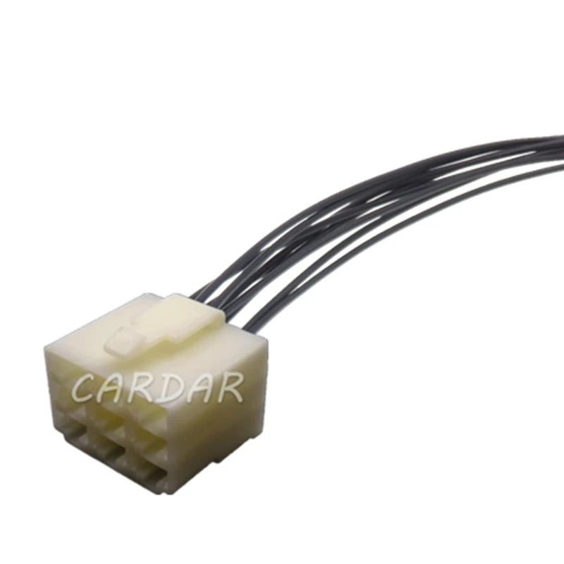 9 Pin 6.3 Series Automobile Large Current Male Female Docking Wire Cable Unsealed Socket With Terminal