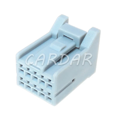10 Pin 1.2 Series Automotive Door Electric Wire Connector Male Female Docking Socket Plastic Housing Unsealed Plug