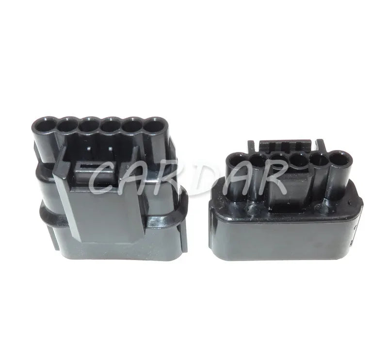 6 Pin 6188-0658 6189-1012 1.2mm Automotive Connector Waterproof LED Light Lamp Socket For Honda Auto Plug