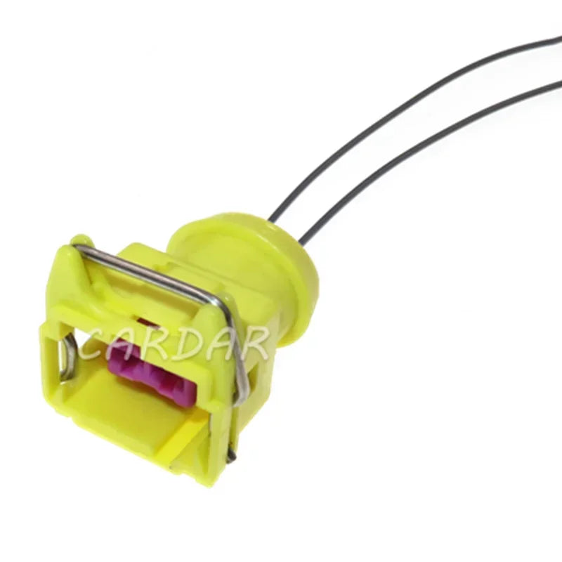 2 Pin 3.5 Series Yellow Automobile Cable Wiring Terminal Unsealed Connector Car Parts Socket 144473-4