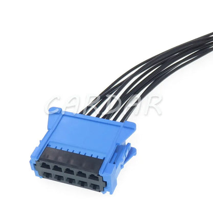 10 Pin 98174-1004 Automotive Blower Resistor Plug Car Air Conditioner Cable Socket For Peugeot