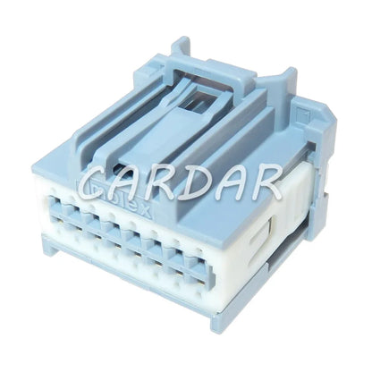 16 Pin Miniature Automotive Unsealed Socket Car Atmosphere Lamp Wiring Terminal Replacement Connector Parts