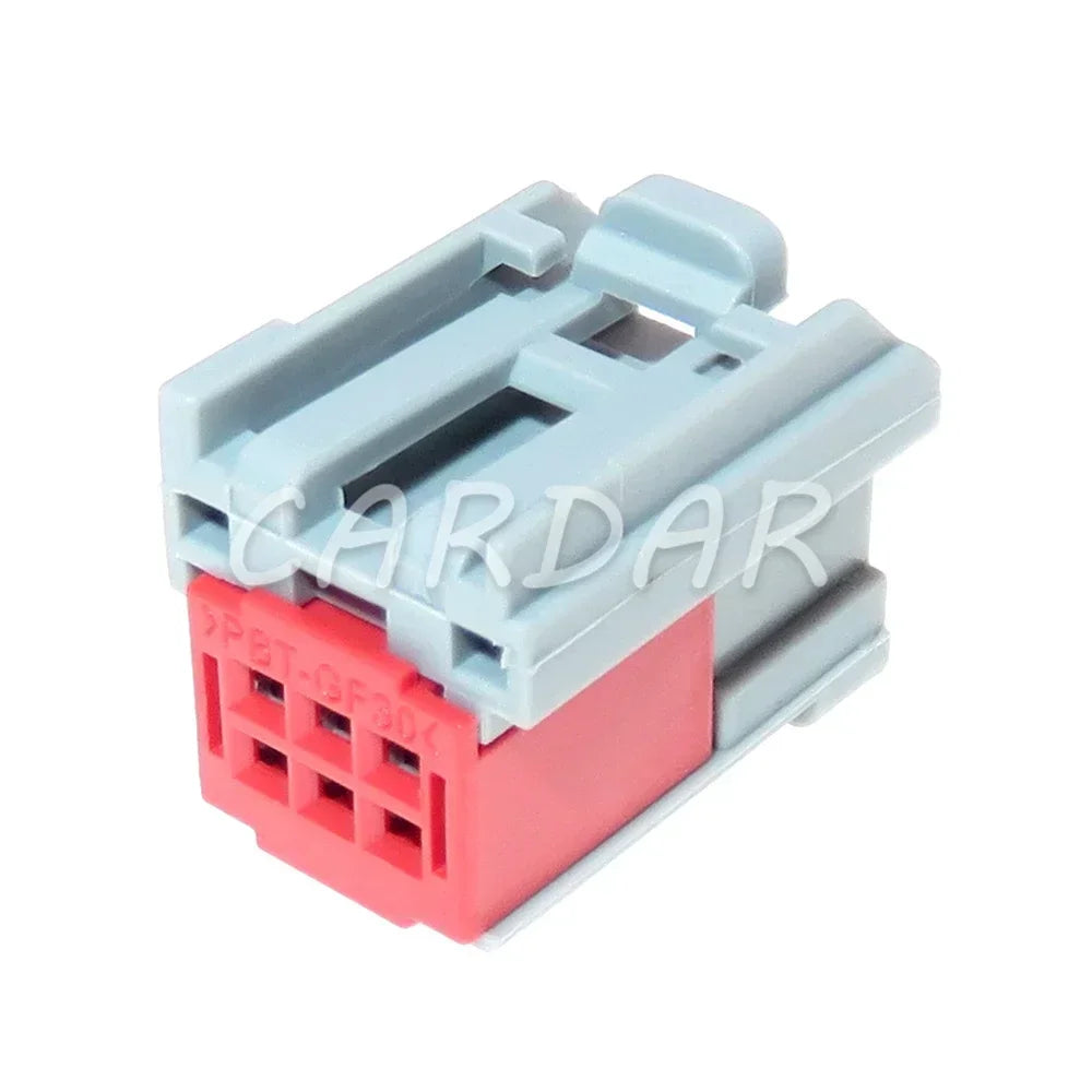 6 Pin 1.2 Series 1-1411325-2 Car Connector Grey Electric Wire Cable Plastic Housing Socket For Automobile