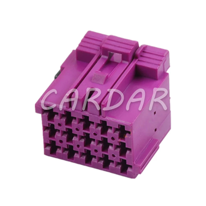 15 Pin 1-967623-1 1-967628-1 Purple Automotive Power Amplifier Male Female Docking Plastic Sockets Auto Plug