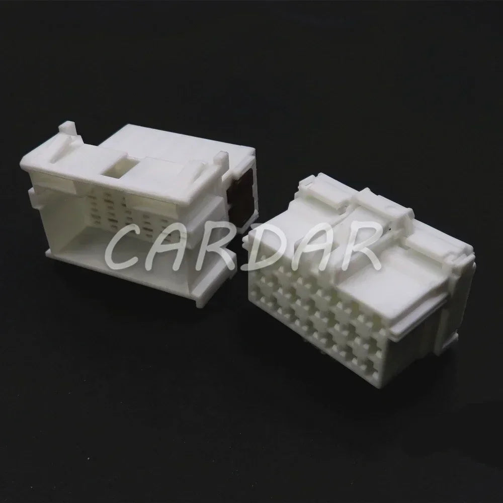 21 Pin White Automobile Electric Wiring Connector Car Male Female Unsealed Socket 967635-1 2-967630-1 7-968975-1