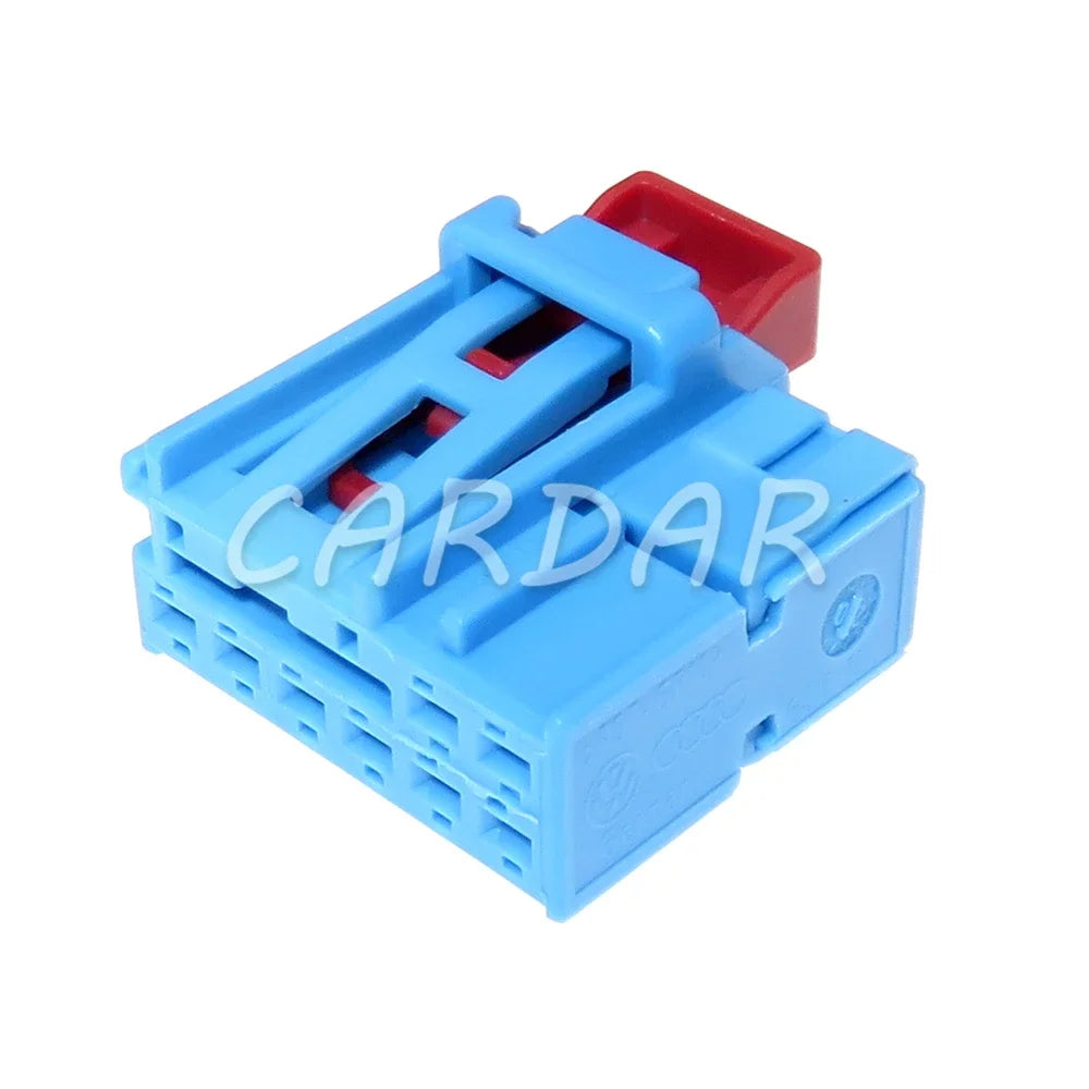 8 Pin 1.5 Series Blue Auto Unsealed Socket Car Plastic Housing Wiring Connector For VW Audi 1K8 972 928 B