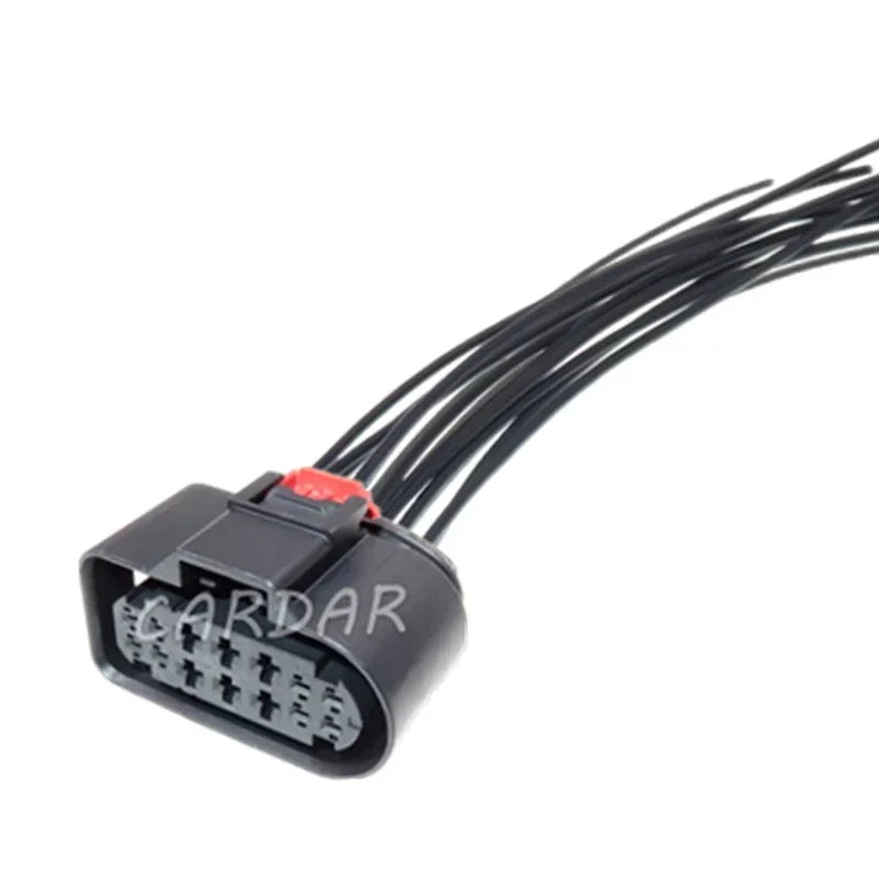 14 Pin Automotive Wiring Terminal Composite Connector 1304487040 8W0973737 Waterproof Electrical Socket Car Unsealed Plug