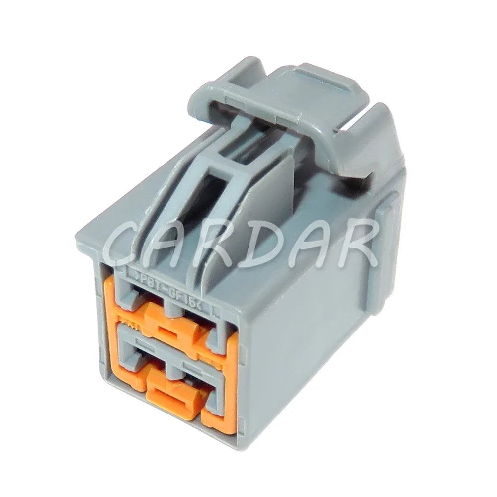 4 Pin 2.8 Series Automobile Unsealed Socket 7283-6446-40 Grey Wire Cable Electrical Connector