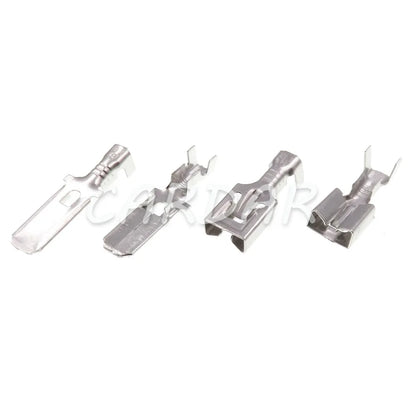 8 Pin 6.3 Series Car Wiring Harness Socket High Current Unsealed Connector Male Female Docking Plug MG620270 MG610271