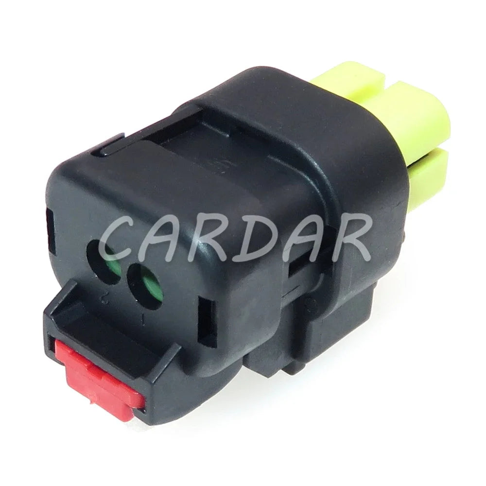2 Pin 1.6 Series 776427-3 Yellow Automotive C6.4 Engine Timing Sensor Wiring Socket For CAT320D