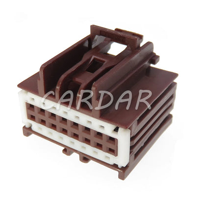 16 Pin Auto Anti-glare Inner Rearview Mirror Wire Cable Unsealed Socket Car Connector Accessories 7283-9078-80