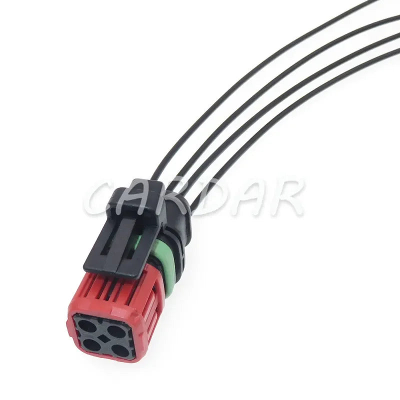 4 Pin 1337352-1 Fuel Injector Plug Oxygen Sensor Connector Wiring Socket For Cars Excavator