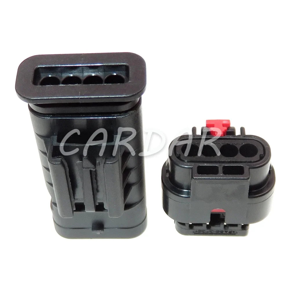 4 Pin 1.2 Series Automobile Male Female Docking Cable Harness Waterproof Socket 1-1456426-1