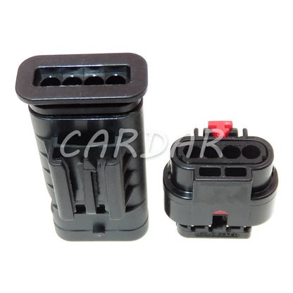 4 Pin 1.2 Series Automobile Male Female Docking Cable Harness Waterproof Socket 1-1456426-1