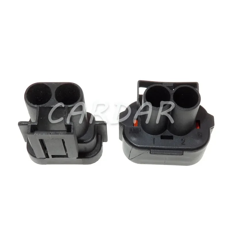 2 Pin 344075-1 Waterproof Connector Electrical Fan Socket For Nissan Subaru Infiniti