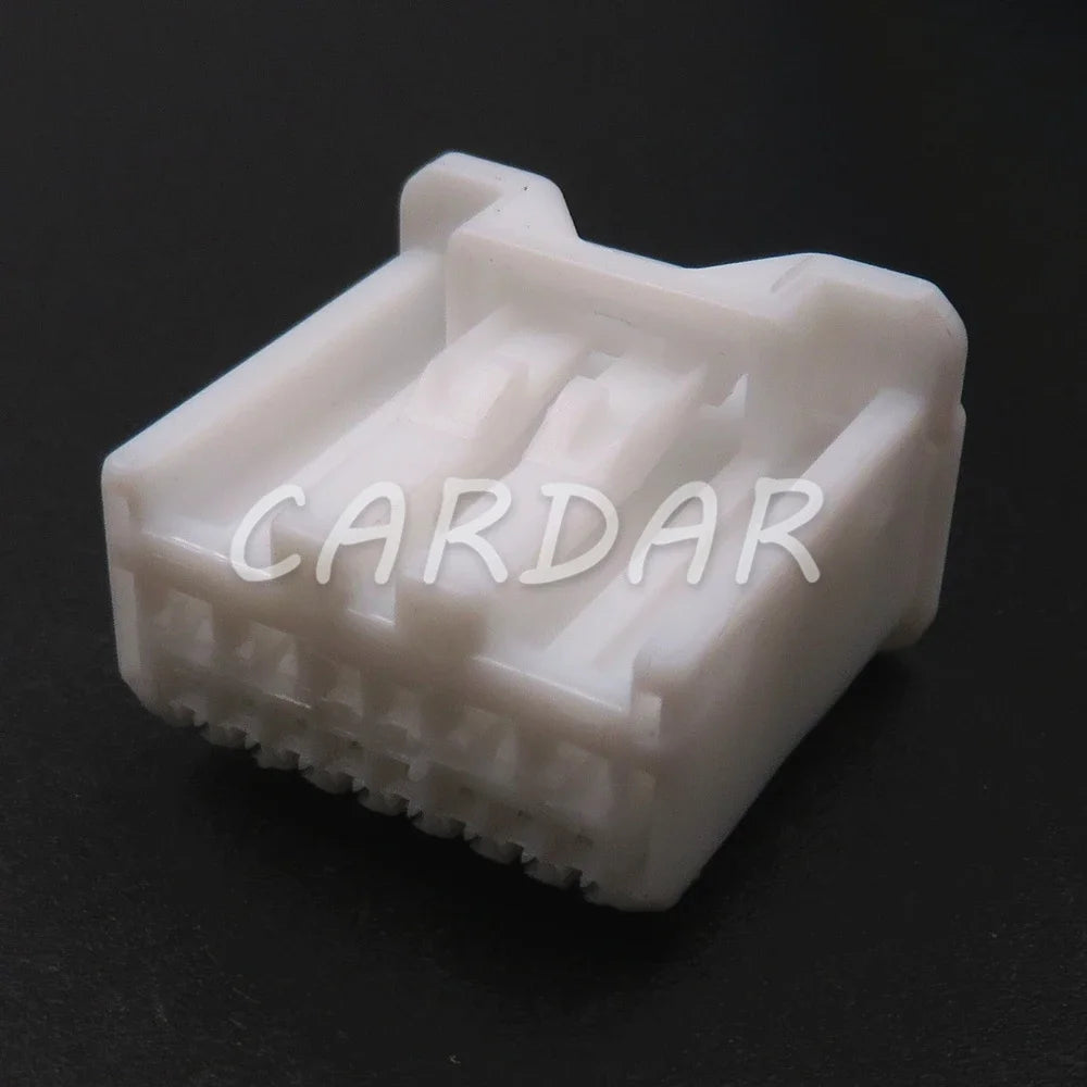 14 Pin White Composite Connector Miniature Auto Wire Socket Car Cable Unsealed Adapter Automobile Plug