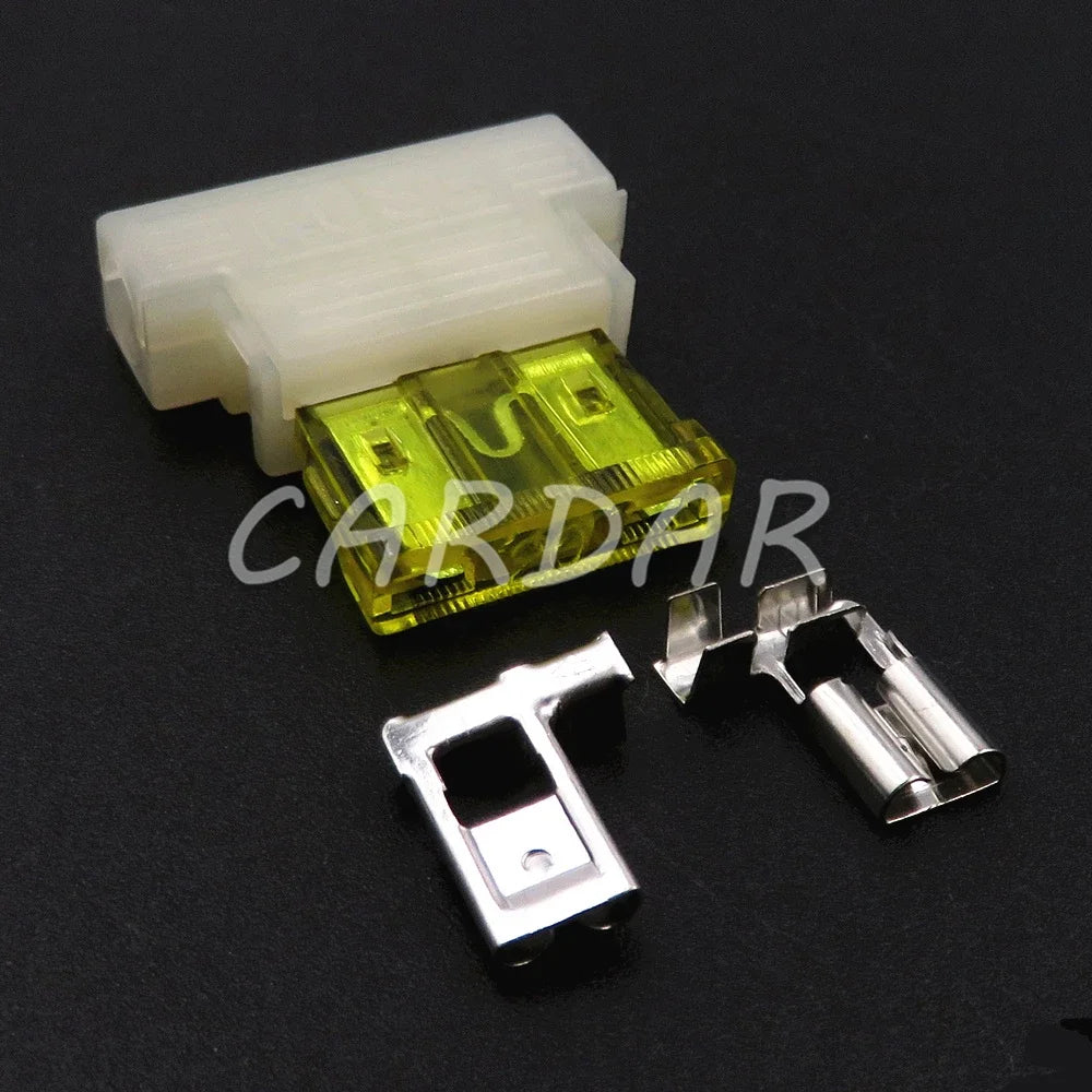 1 Way Auto Standard Middle Fuse Holder Car Middle Fuses Box Automobile Blade Type Fuse Block