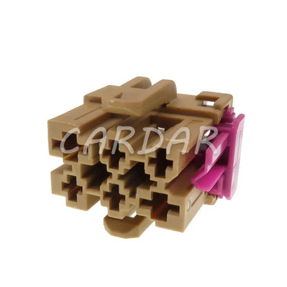 Conector de enchufe eléctrico de 6 pines para cable de ventilador soplador automático de VW Audi