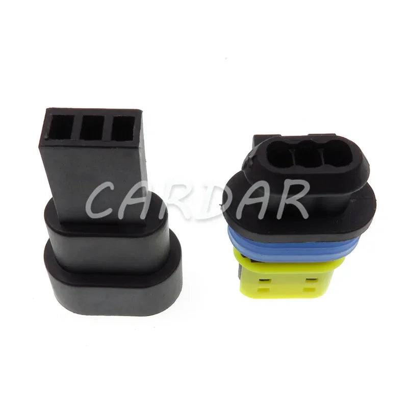 3 Pin 15336029 Waterproof Electrical Automotive Connector Wiring Socket For Cars