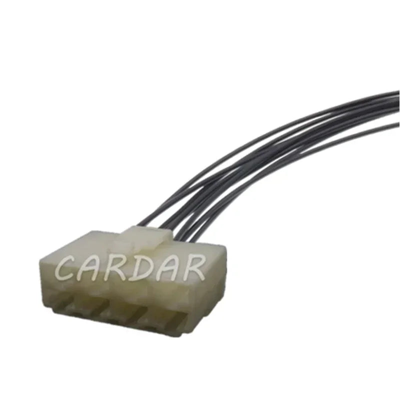 8 Pin 6.3mm Electrical Wire Connector Plug Automobile Sockets