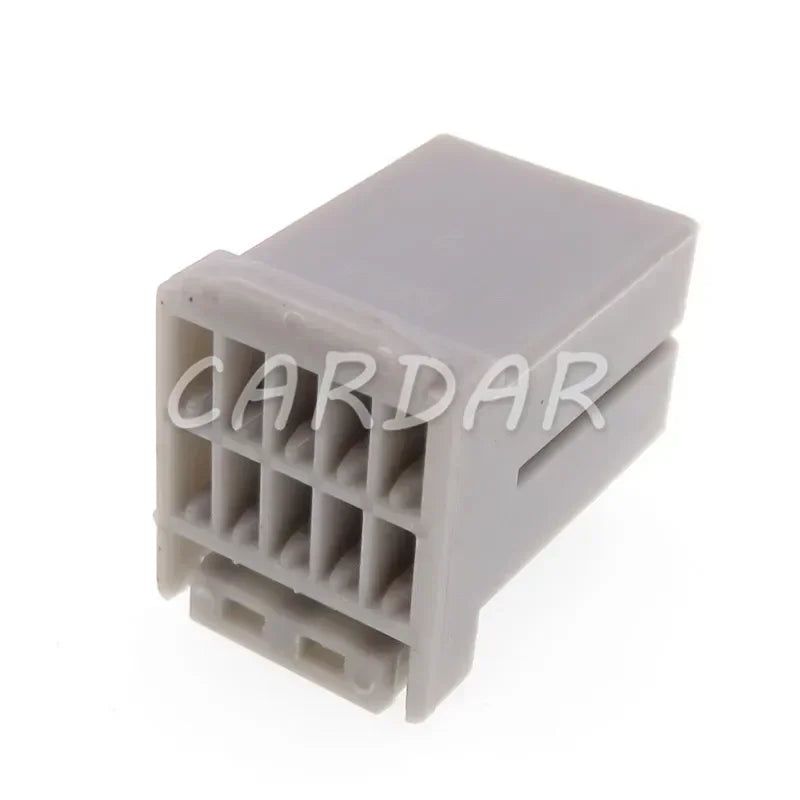 10 Pin 638207-6 High Quality Grey Automobile Plastic Housing Wiring Harness Unsealed Socket For Honda