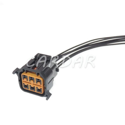 6 Pin HP066-06021 HP075-06100 Auto Connector Car Headlamp Wiring Socket GL171-06021 Holder Lamp Holder Waterproof Plug