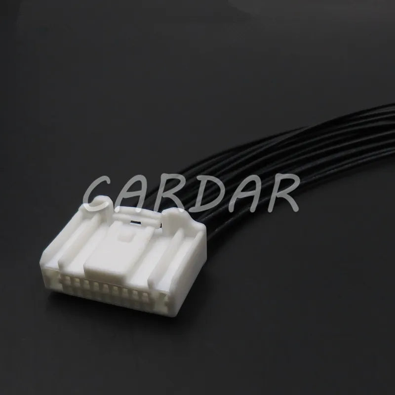20 Pin 1674646-1 Car CD DVD Player Wire Plug Automotive Navigation Modification Cable Socket For Nissan