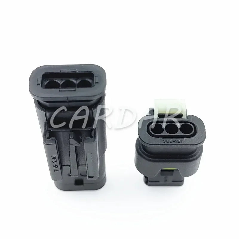 3 Pin 805-121-521 7615490-03 Auto Waterproof Automotive Reversing Radar Plug A0225452426 For VW Audi