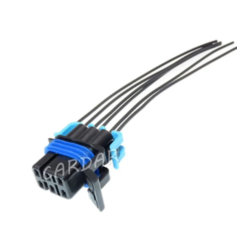 6 Pin 1.65 Series Automobile Waterproof Plastic Housing Socket Car Wiring Terminal Socket