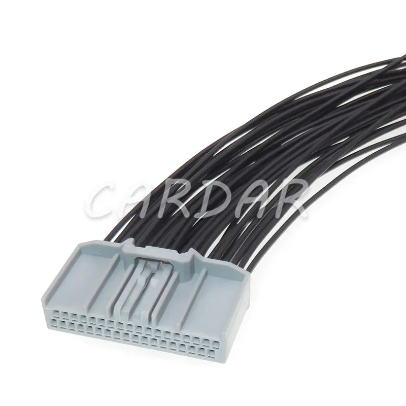 36 Pin Car Wire Harness Socket MX34036SF1 Automobile Display Screen Small Power Male Female Docking Plug For Honda