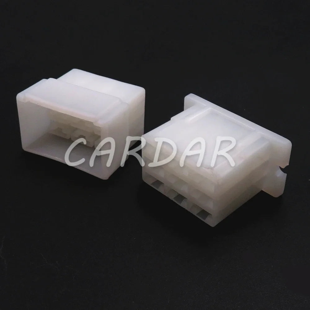 9 Pin 6.3 Series Car High Current Electric Wire Connector Auto Plastic Housing Unsealed Socket