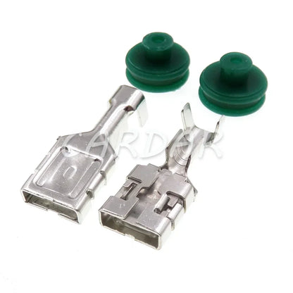 2 Pin Automotive Electronic Steering Booster Pump Wire Cable Socket for Benz 7287-1992-40