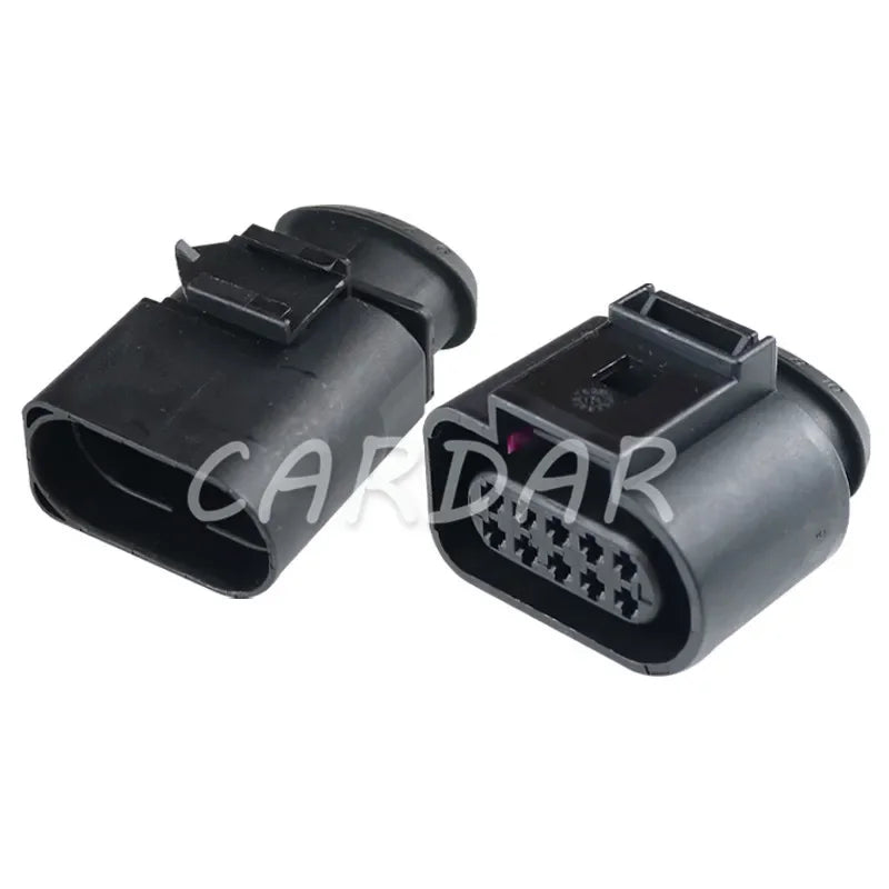 10 Pin 1J0973715 1J0973815 6X0973815 1.5mm Automotive Headlight Connector Car Door Lock Socket For VW Audi
