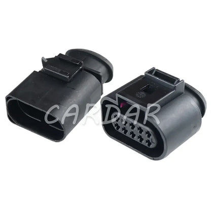 10 Pin 1J0973715 1J0973815 6X0973815 1.5mm Automotive Headlight Connector Car Door Lock Socket For VW Audi