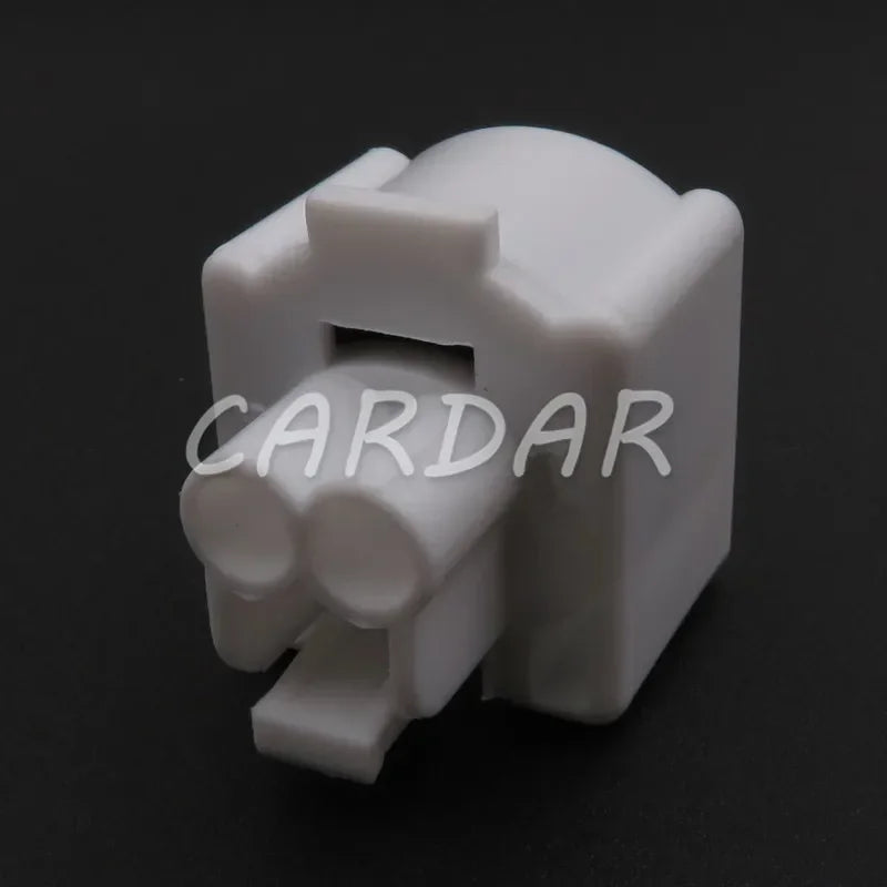 2 Pin White Electrical Connector Waterproof Automotive Wiring Harness Plug