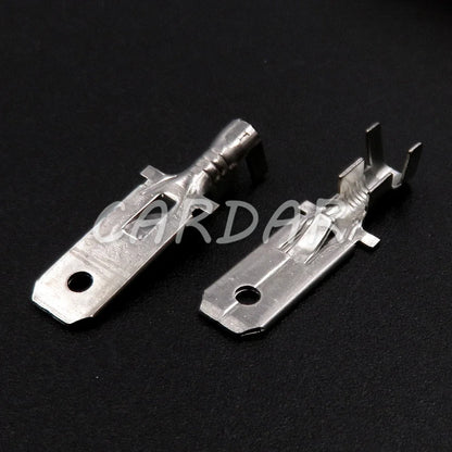 6 Pin 6.3 Series Automobile Unsealed Socket Car High Current Cable Harness Connector Auto Accessories